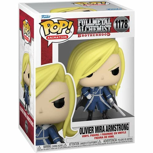 Hobbiestock Collectibles Funko Pop! Animation: Fullmetal Alchemist: Brotherhood - Olivier Mira Armstrong 3 Hobbiestock Collectibles Funko Pop! Animation: Fullmetal Alchemist: Brotherhood - Olivier Mira Armstrong