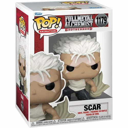 Hobbiestock Collectibles Funko Pop! Animation: Fullmetal Alchemist: Brotherhood - Scar 3 Hobbiestock Collectibles Funko Pop! Animation: Fullmetal Alchemist: Brotherhood - Scar