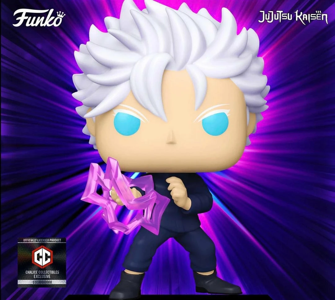 Hobbiestock Collectibles Funko Pop! Animation: Jujutsu Kaisen S1- Gojo (Hollow Purple) Chalice Exclusive 3 Hobbiestock Collectibles Funko Pop! Animation: Jujutsu Kaisen S1- Gojo (Hollow Purple) Chalice Exclusive