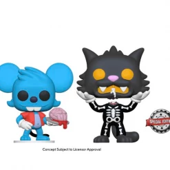 Hobbiestock Collectibles Funko Pop! TV: Simpsons - Itchy And Scratchy (Skeleton) Special Edition