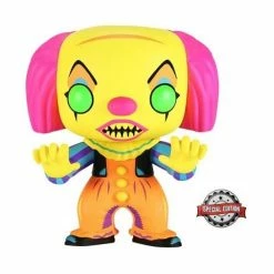 Hobbiestock Collectibles Funko Pop! Movies: IT- Pennywise (BLKLT) Special Edition