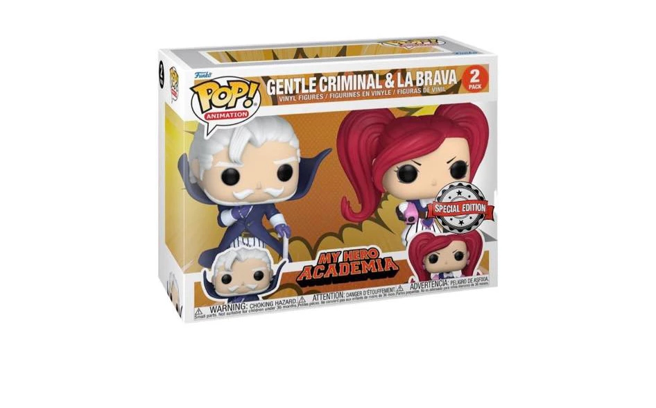 Hobbiestock Collectibles Funko Pop! Animation: MHA - 2pk G.Criminal & LaBrava Special Edition 3 Hobbiestock Collectibles Funko Pop! Animation: MHA - 2pk G.Criminal & LaBrava Special Edition