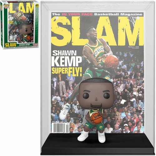Hobbiestock Collectibles Funko Pop! NBA Cover: SLAM - Shawn Kemp 3 Hobbiestock Collectibles Funko Pop! NBA Cover: SLAM - Shawn Kemp