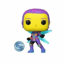 Hobbiestock Collectibles Funko Pop! Marvel: Black Light- Wasp (BLKLT) (FSE)