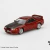 Hobbiestock Collectibles Mini GT 1/64 Nissan GT-R (R32) Red Pearl W/ BBS LM Wheel