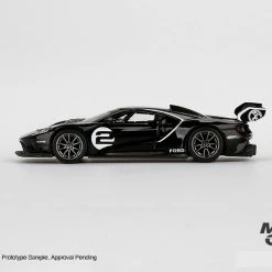 Hobbiestock Collectibles Die Cast Models Mini GT 1/64 Ford GT MK II #006 Shadow Black LHD