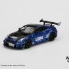 Hobbiestock Collectibles Mini GT 1/64 LB-Silhouette WORKS GT NISSAN 35GT-RR Ver.2 LBWK Blue
