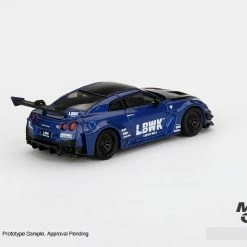 Hobbiestock Collectibles Mini GT 1/64 LB-Silhouette WORKS GT NISSAN 35GT-RR Ver.2 LBWK Blue