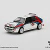 Hobbiestock Collectibles Die Cast Models Mini GT 1/64 Lancia Delta HF Integrale Evoluzione Martini Racing LHD