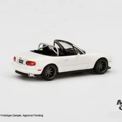 Hobbiestock Collectibles Die Cast Models Mini GT 1/64 Mazda Miata Mx5 NA Tuned Version Classic White