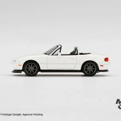 Hobbiestock Collectibles Die Cast Models Mini GT 1/64 Mazda Miata Mx5 NA Tuned Version Classic White