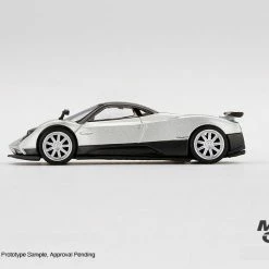 Hobbiestock Collectibles Mini GT 1/64 Pagani Zonda F Silver Die Cast Models