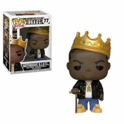 Hobbiestock Collectibles Funko Pop POP Rocks: Music - Notorious B.I.G. Crown (No Glasses)