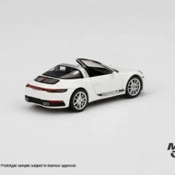 Hobbiestock Collectibles Mini GT 1/64 Porsche 911 Targa 4s White