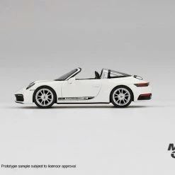 Hobbiestock Collectibles Mini GT 1/64 Porsche 911 Targa 4s White