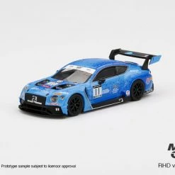 Hobbiestock Collectibles Mini GT 1/64 Bentley Continental GT3 #11 2020 Total 24 Hrs Of Spa Die Cast Models