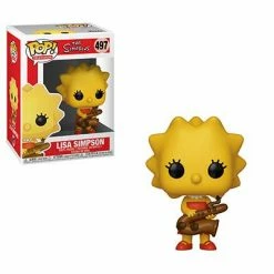 Hobbiestock Collectibles POP Animation: Simpsons S2- Lisa-Saxphne Funko Pop