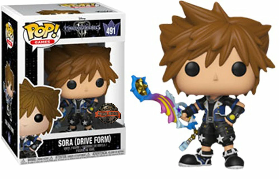 Hobbiestock Collectibles POP Disney: Kingdom Hearts 3 - Sora (Drive Form) (IE) Funko Pop 3 Hobbiestock Collectibles POP Disney: Kingdom Hearts 3 - Sora (Drive Form) (IE) Funko Pop