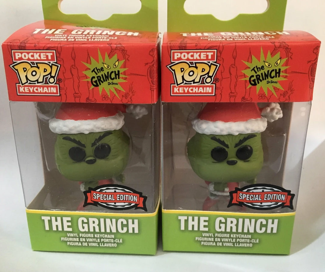 Hobbiestock Collectibles New Arrivals Pop Keychain: The Grinch - Grinch (Christmas) 3 Hobbiestock Collectibles New Arrivals Pop Keychain: The Grinch - Grinch (Christmas)