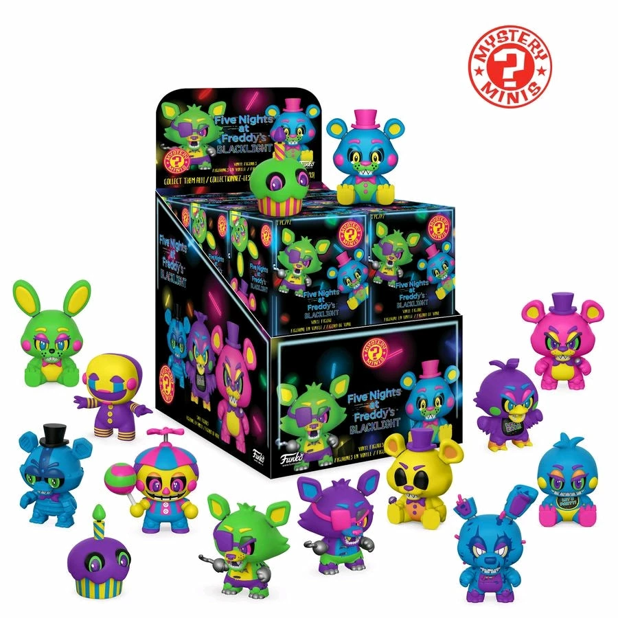 Hobbiestock Collectibles Mystery Mini: Five Nights At Freddy's - Black Light Funko Pop 3 Hobbiestock Collectibles Mystery Mini: Five Nights At Freddy's - Black Light Funko Pop