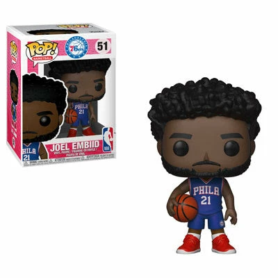 Hobbiestock Collectibles Pop NBA: 76ers - Joel Embid 3 Hobbiestock Collectibles Pop NBA: 76ers - Joel Embid
