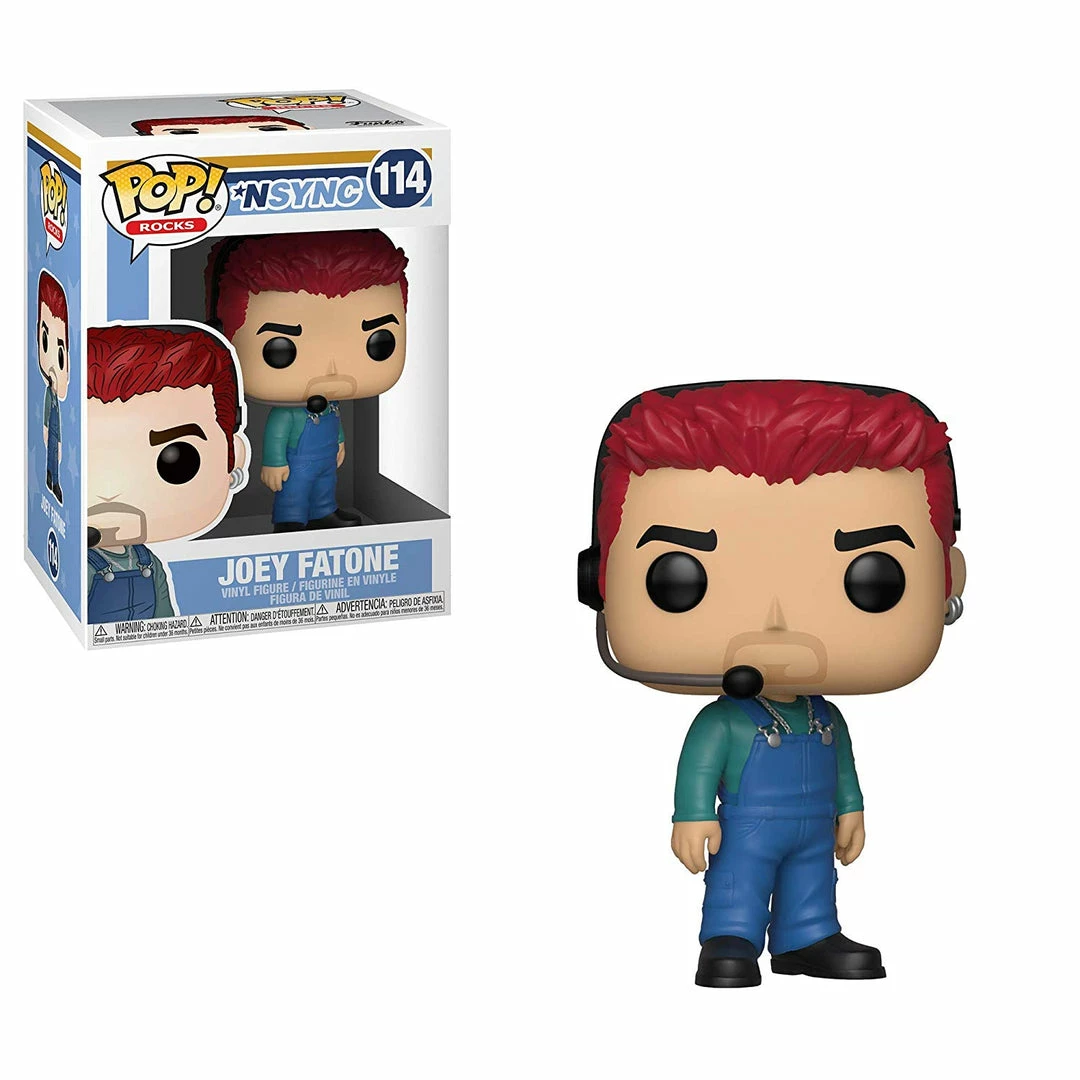 Hobbiestock Collectibles Funko Pop POP Rocks: NSYNC - Joey Fatone 4 Hobbiestock Collectibles Funko Pop POP Rocks: NSYNC - Joey Fatone