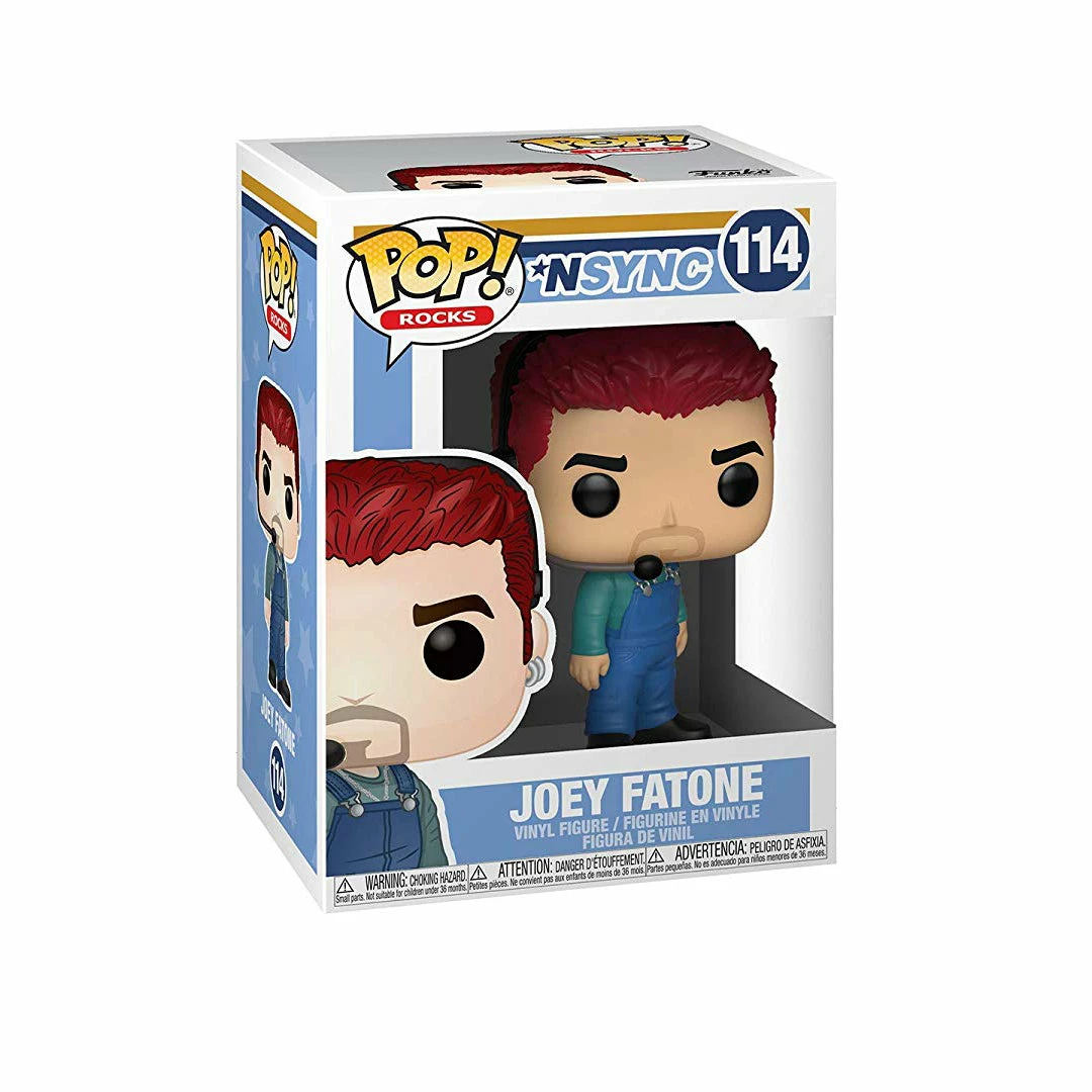 Hobbiestock Collectibles Funko Pop POP Rocks: NSYNC - Joey Fatone 5 Hobbiestock Collectibles Funko Pop POP Rocks: NSYNC - Joey Fatone