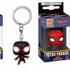 Hobbiestock Collectibles Funko Pop POP Keychain Set: Animated Spider-Man - Spider-Man & S-M Miles