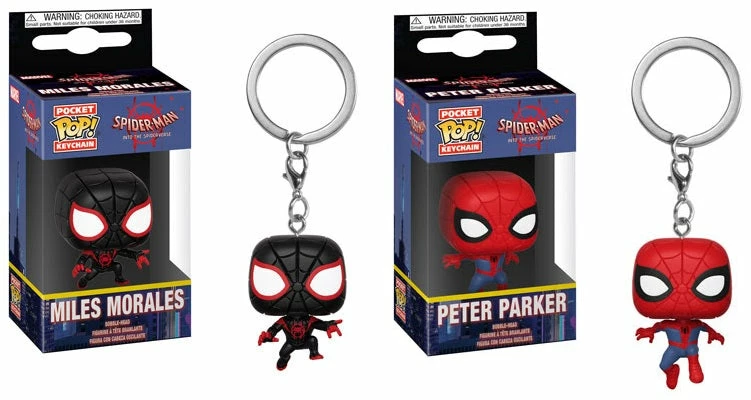 Hobbiestock Collectibles Funko Pop POP Keychain Set: Animated Spider-Man - Spider-Man & S-M Miles 3 Hobbiestock Collectibles Funko Pop POP Keychain Set: Animated Spider-Man - Spider-Man & S-M Miles