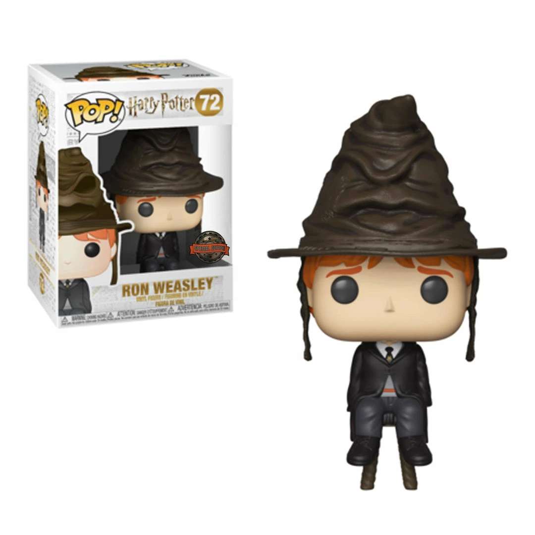 Hobbiestock Collectibles POP Harry Potter S5 - Ron W/Sorting Hat 3 Hobbiestock Collectibles POP Harry Potter S5 - Ron W/Sorting Hat