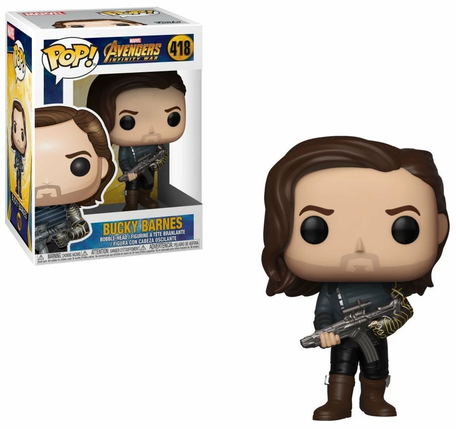 Hobbiestock Collectibles Pop Marvel: Infinity War S2 - Bucky Barnes 3 Hobbiestock Collectibles Pop Marvel: Infinity War S2 - Bucky Barnes