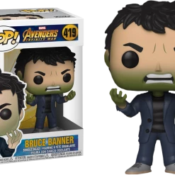Hobbiestock Collectibles Pop Marvel: Infinity War S2 – Bruce Banner With Hulk Head
