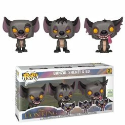 Hobbiestock Collectibles Pop Disney: 2019 ECCC - 3PK - Banzai, Shenzi & Ed