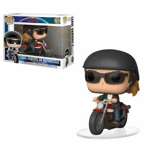 Hobbiestock Collectibles POP Ride: Marvel Captain Marvel - Carol Danverse On Motorcycle Funko Pop 3 Hobbiestock Collectibles POP Ride: Marvel Captain Marvel - Carol Danverse On Motorcycle Funko Pop