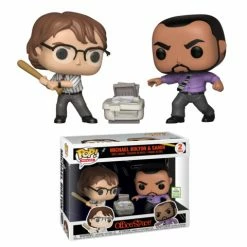 Hobbiestock Collectibles Funko Pop Pop! Movies: 2019 ECCC Office Space Michael Bolton & Samir