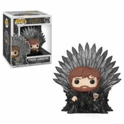 Hobbiestock Collectibles POP Deluxe: GOT S10 - Tyrion Sitting On Iron Throne Funko Pop