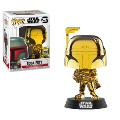 Hobbiestock Collectibles Star Wars 2019 Shared Exclusive: Boba Fett Gold Chrome