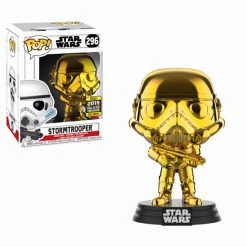 Hobbiestock Collectibles Funko Pop Star Wars 2019 Shared Exclusive: Stormtrooper Gold Chrome