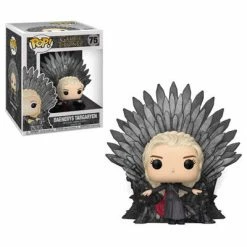 Hobbiestock Collectibles POP Deluxe: GOT S10 - Daenerys Sitting On Throne