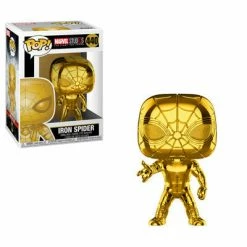 Hobbiestock Collectibles Funko Pop Pop! Marvel: MS10 - Iron Spider (Chrome)