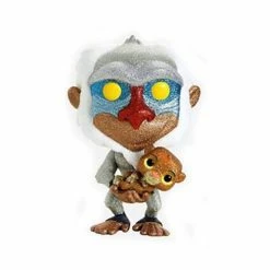Hobbiestock Collectibles Funko Pop Pop! Movies: Lion King - Rafiki W/ Simba DGLT (Exclusive)