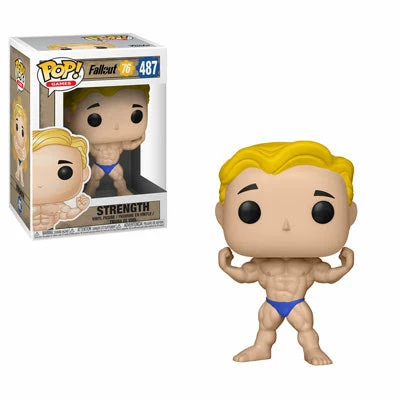 Hobbiestock Collectibles Funko Pop Pop Games: Fallout 76 - Vault Boy: Strength 3 Hobbiestock Collectibles Funko Pop Pop Games: Fallout 76 - Vault Boy: Strength