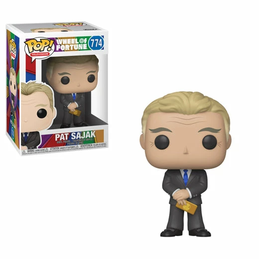 Hobbiestock Collectibles Funko Pop Pop! TV: Wheel Of Fortune - Pat Sajak 3 Hobbiestock Collectibles Funko Pop Pop! TV: Wheel Of Fortune - Pat Sajak