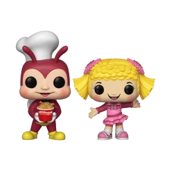 Hobbiestock Collectibles Pop Ad Icons: Jollibee And Hetty Spaghetti - 2PK (No Sticker) Funko Pop