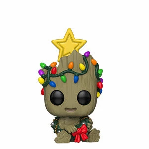 Hobbiestock Collectibles Funko Pop Pop! Marvel: Holiday - Groot 3 Hobbiestock Collectibles Funko Pop Pop! Marvel: Holiday - Groot