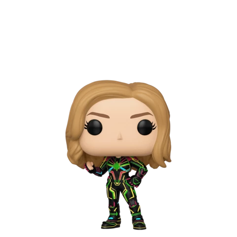 Hobbiestock Collectibles Pop! Captain Marvel: Captain Marvel In Neon Suit Funko Pop 4 Hobbiestock Collectibles Pop! Captain Marvel: Captain Marvel In Neon Suit Funko Pop