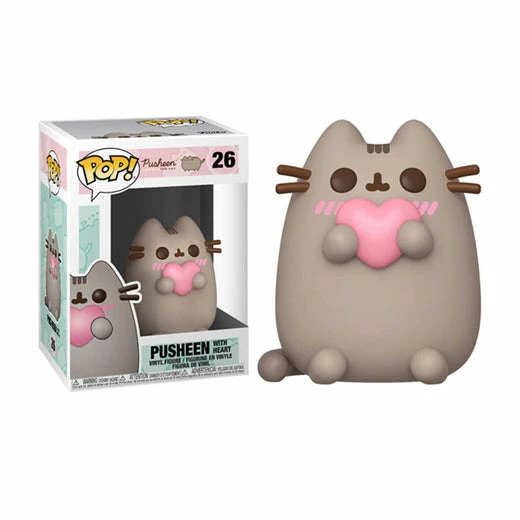 Hobbiestock Collectibles Funko Pop Pop! Pusheen: Pusheen W/ Heart 3 Hobbiestock Collectibles Funko Pop Pop! Pusheen: Pusheen W/ Heart