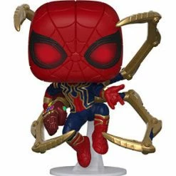Hobbiestock Collectibles Pop! Marvel: Endgame - Iron Spider W/ Nano Gauntlet Funko Pop
