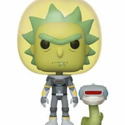 Hobbiestock Collectibles Pop Animation: Rick & Morty - Spacesuit Rick W/ Snake Funko Pop