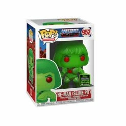 Hobbiestock Collectibles Funko Pop! TV: 2020 ECCC Funko Shared Exclusive - MOTU - He Man (Slime Pit)